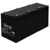 Mighty Max Battery 12V 5Ah UPS Battery Replaces 4.5Ah Leoch LP12-4.5 T2, LP 12-4.5 3 Pack ML5-12MP339814636